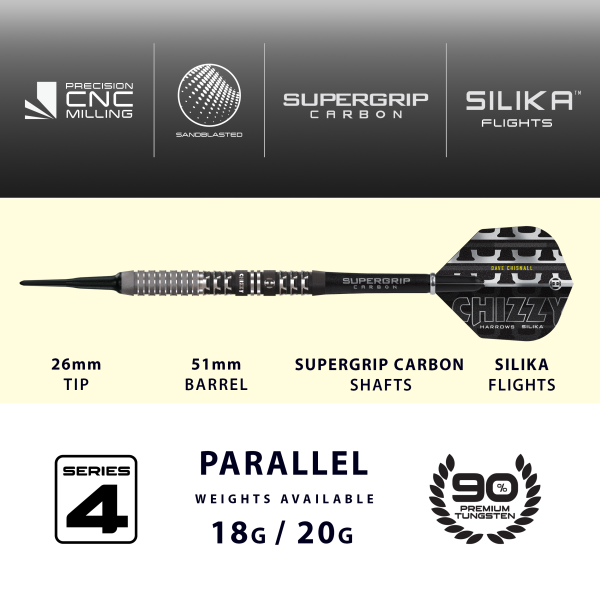 Dave Chisnall Chizzy 4 90% Softdart 20g