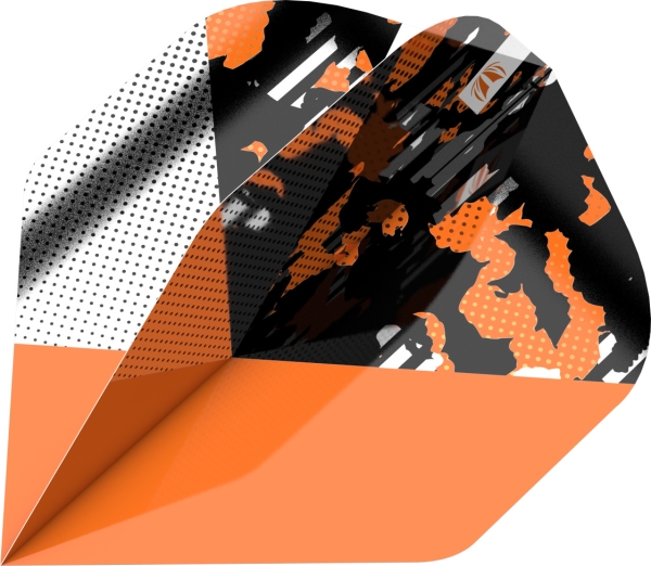 Target Barneveld ICON Flights Ultra Schwarz & Orange No.2