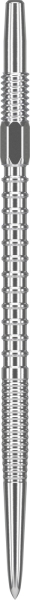 Target Swiss Stahlspitzen Firepoint Silber 35mm