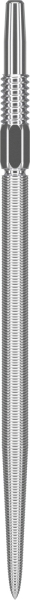 Target Swiss Stahlspitzen Nano Silber 35mm
