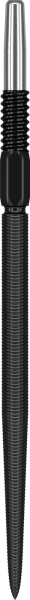 Target Swiss Stahlspitzen Nano Schwarz 26mm