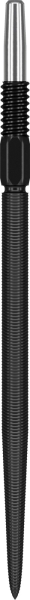Target Swiss Stahlspitzen Nano Schwarz 30mm