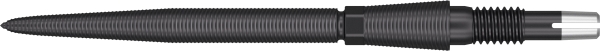 Target Swiss Stahlspitzen Storm Nano Schwarz 30mm