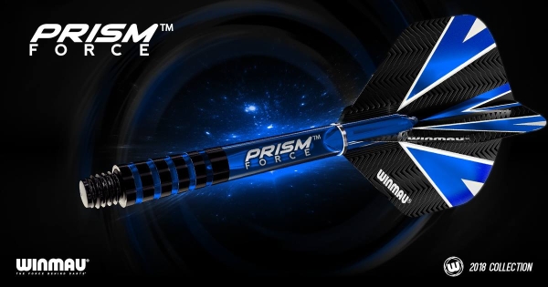 Winmau Prism Force Schäfte Intermediate Blau