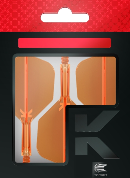 Target K-Flex Flights No6 Neon Orange Kurz