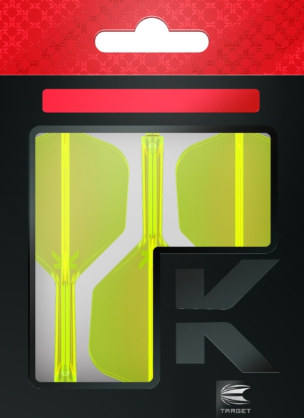 Target K-Flex Flights No6 Neon Yellow Intermediate