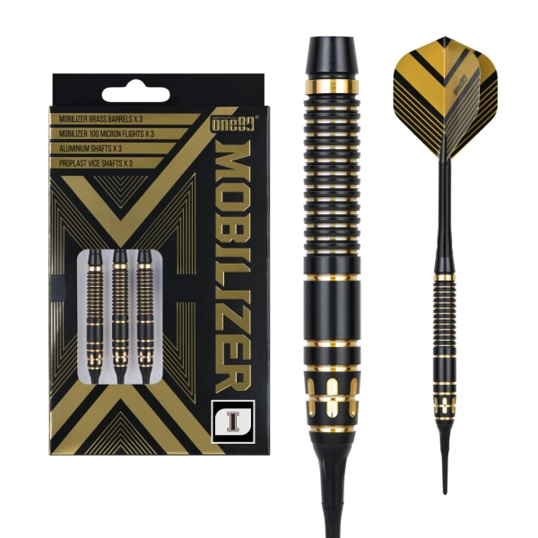 ONE80 Mobilizer 01 Messing Soft Dart 18g