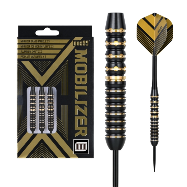 ONE80 Mobilizer 03 Brass Steel Dart 22g