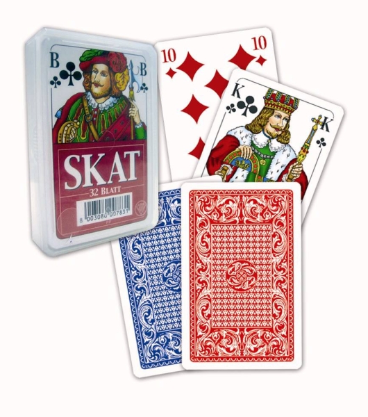 Modiano Skat Blau 100% Plastic
