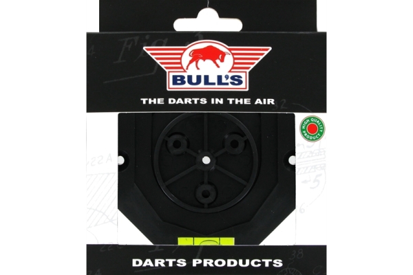 Bulls Dartboard Halterung Click Fix mit integrierter Wasserwaage