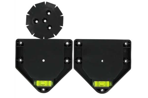 Bulls Dartboard Halterung Click Fix mit integrierter Wasserwaage