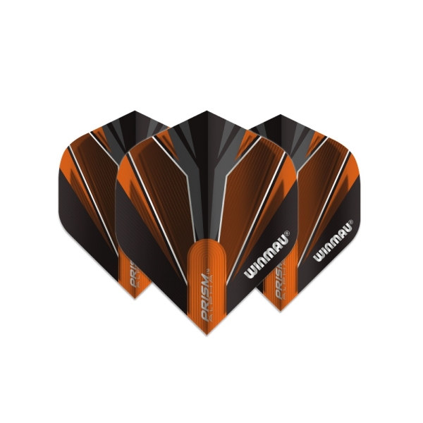 Winmau Prism Alpha Flights Schwarz-Orange Danny Noppert