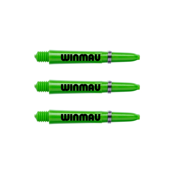 Winmau Signature Nylon Shafts Grün Kurz
