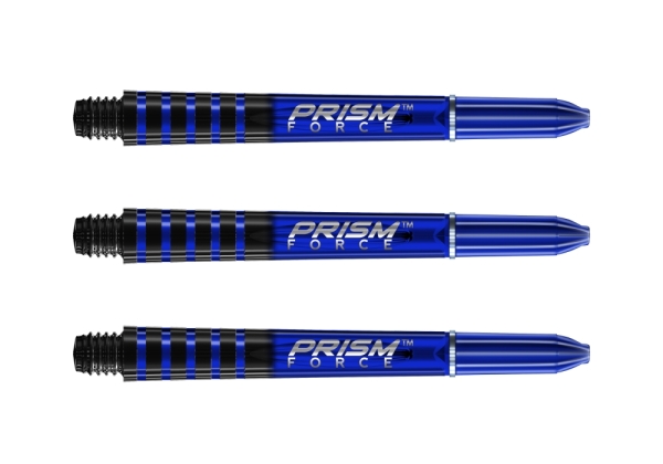 Winmau Prism Force Schäfte Medium Blau