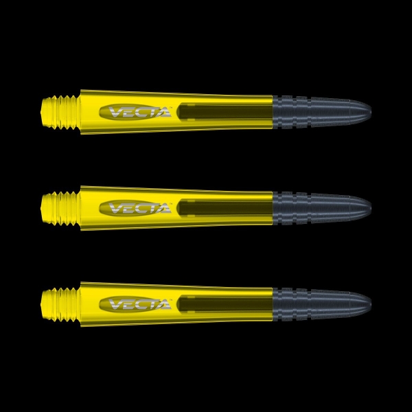 Winmau Vecta Schäfte Gelb Medium