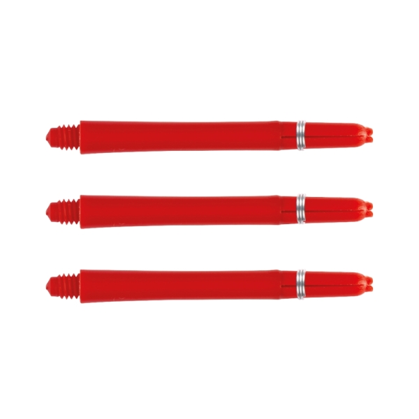 Winmau Nylon Shaft mit Ring Rot Medium