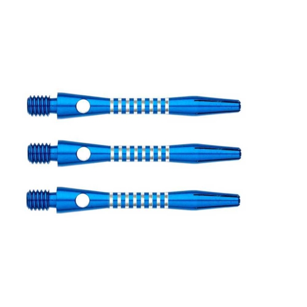 Winmau Aluminium Schäfte geringt Type B  Blau Kurz