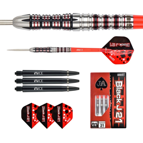 Black J 21 - 02 Steeldart 90% Tungsten 25 Gramm Barrel