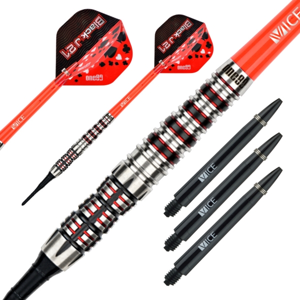 Black J 21 - 03 Softip 19 Gramm Barrelgewicht 90% Tungsten