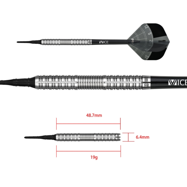 Aaron Morrison The Tiger Dart Softdart 19g