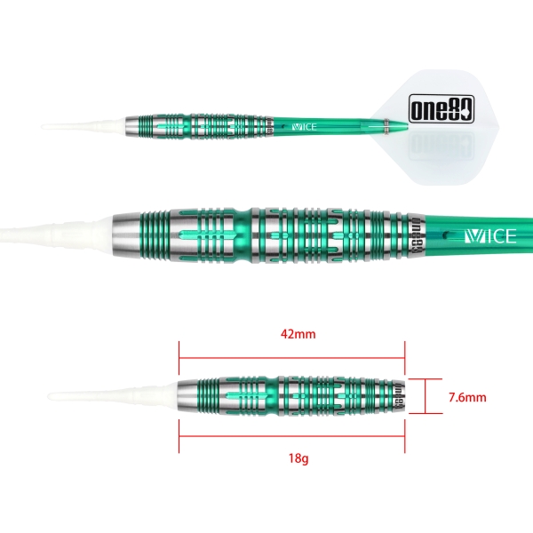 One80 Noriyuki Negeshi Signature V2 Softdart 18g