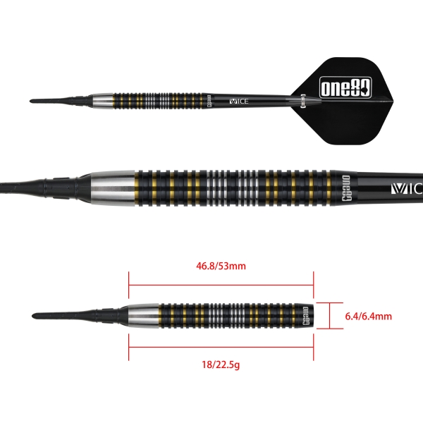 One80 Tengku Shah Softdart 18g