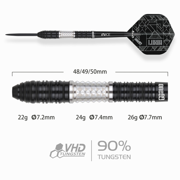 Luxor II Eta Steeldart 24g