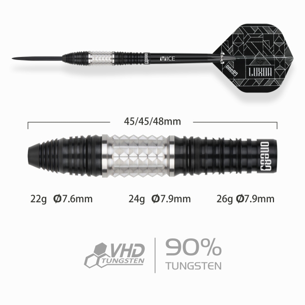 Luxor II Theta Steeldart 26g