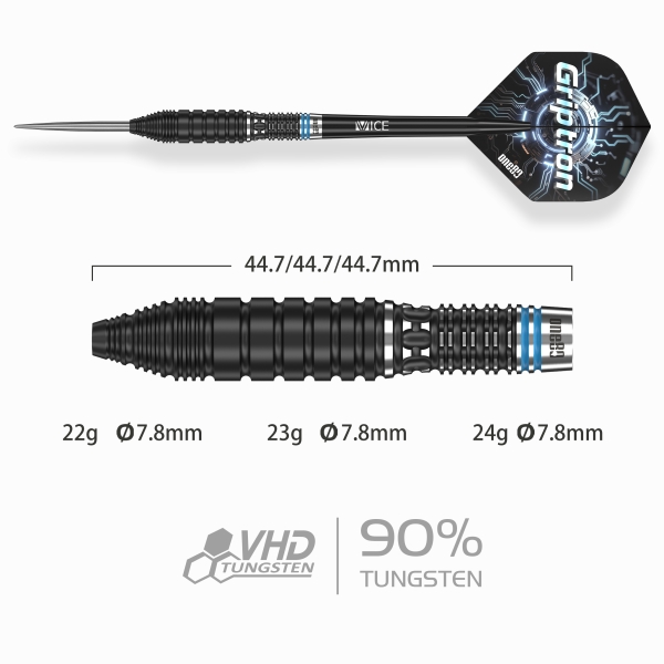 One80 Griptron GT3 Steeldart 22g