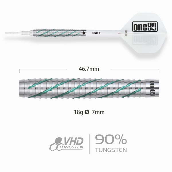 One80 Akari Tanahara Signature V2 Softdart 18g