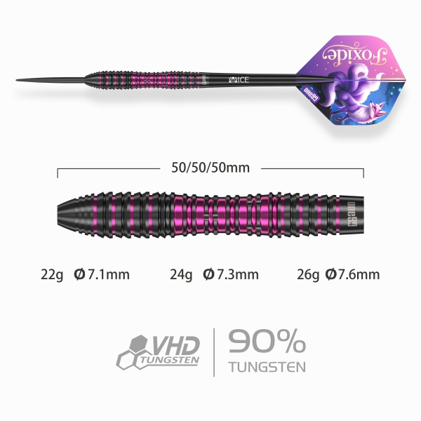 One80 Foxide F3 Steeldart 26g