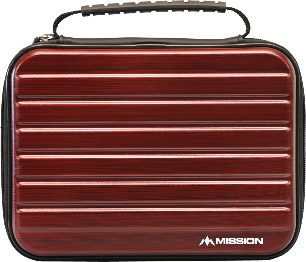 Mission ABS-4 Darts Case Metallic Dunkelrot