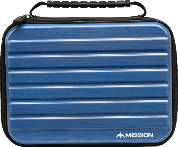 Mission ABS-4 Darts Case Metallic Aqua Blue