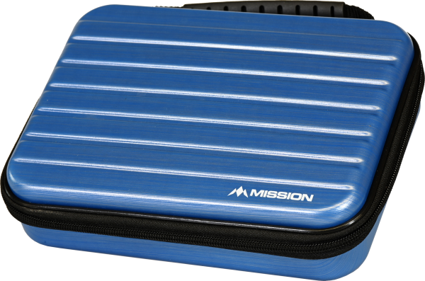 Mission ABS-4 Darts Case Metallic Aqua Blue