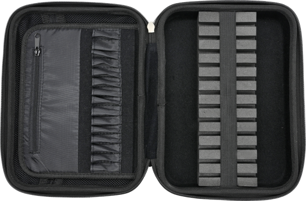 Mission ABS-4 Darts Case Metallic Dunkelrot