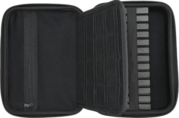 Mission ABS-4 Darts Case Metallic Dunkelrot