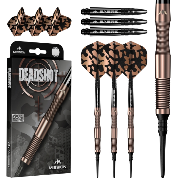 Dead Shot Softdart 95% Bronze 19g