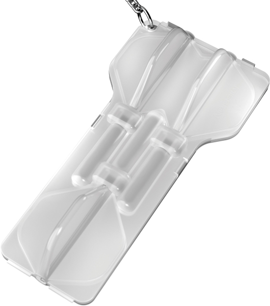 Force 90 Case Moulded Flight Case Transparent White
