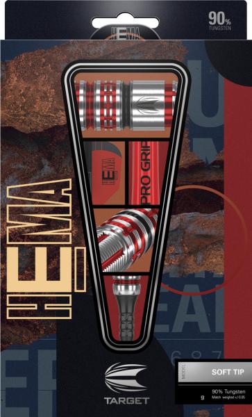 Target HEMA 10  20 Gramm 90% Tungsten Softdarts