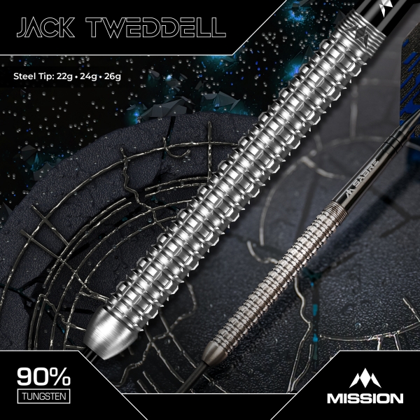 Jack Tweddell Steeldart 95% Silver 26g