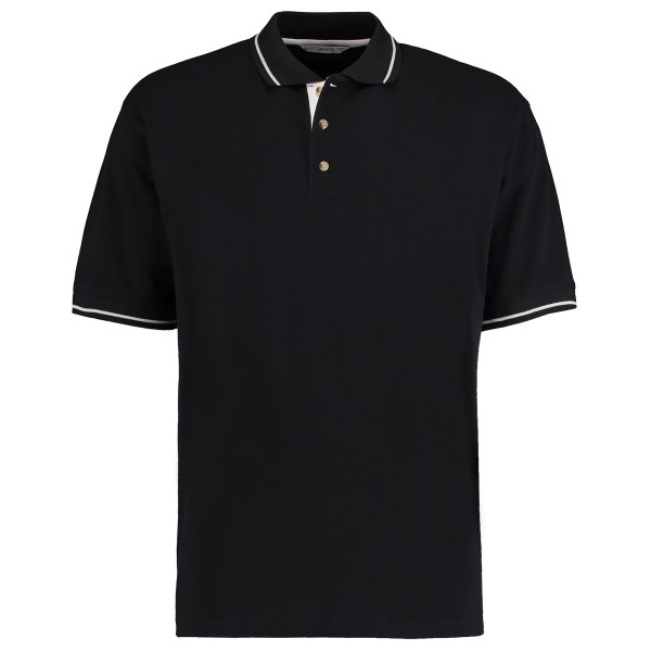 Dartshirt  Polo Shirt Kustom Kit KK606 Schwarz Größe XL