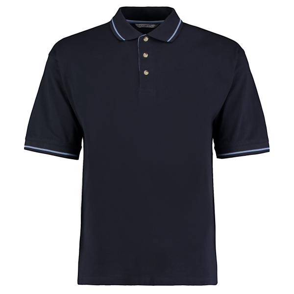 Dartshirt  Polo Shirt Kustom Kit KK606 Navy Dunkelblau Blau Größe XL