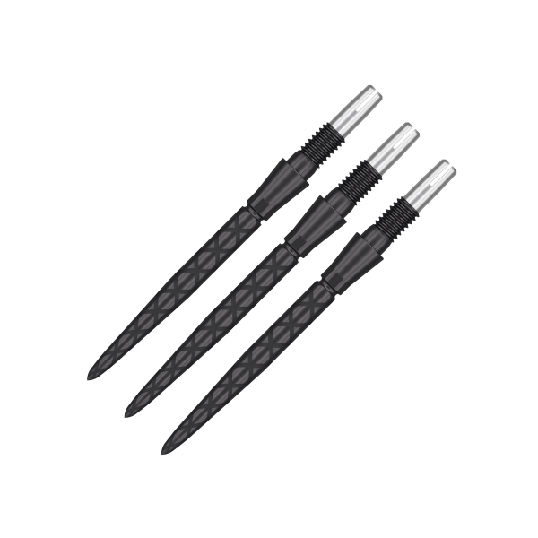 Target Swiss Stahlspitzen Storm Diamond Schwarz 26mm