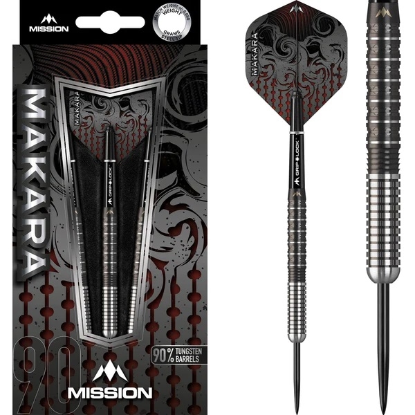 Mission Makara Steel Tip 90% Tapered M1 Graphite PVD 24g
