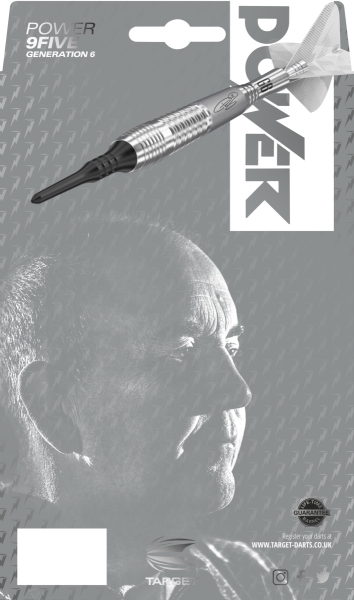 Target Phil Taylor 9Five Generation 6 Softdart 95% Tungsten  18 Gramm