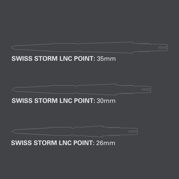 Target Swiss Stahlspitzen Storm LNC Gold 26mm