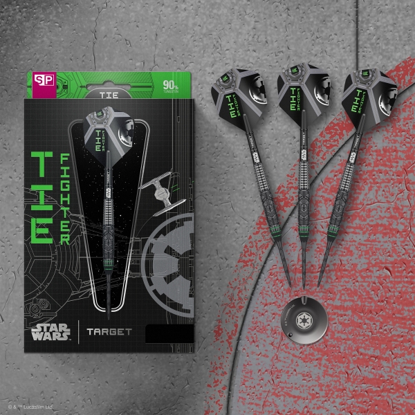 STAR WARS TIE FIGHTER 90% 24G SP STEEL DARTS
