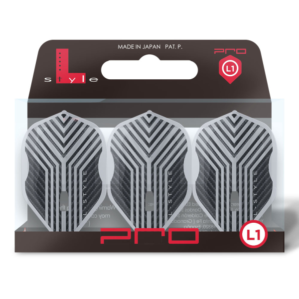 L-Style Flights Arno Merk V1 L1Pro Clear White