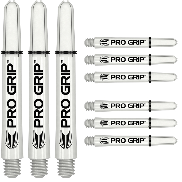 Pro Grip Schäfte 3 Satz Weiss Midi