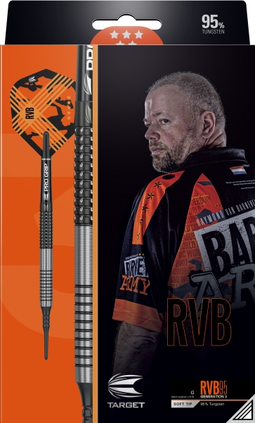 RVB Barneveld  G3 95% Tungsten 18 Gramm  Softdart